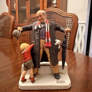 Norman Rockwell 1975 “Big Moment” figurine